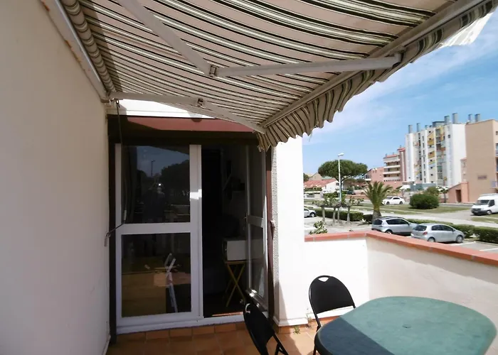 Alcove 3/4p, Grande Terrasse, Proche - Parking Prive, Quartier Anime - - Fr-1-799-13 * Le Barcares